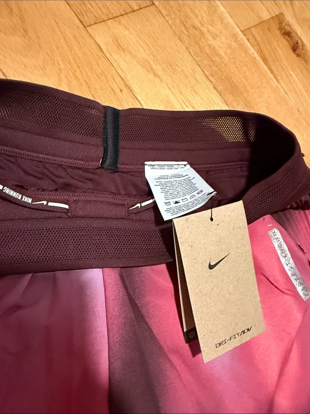🏃‍♀️Nwt Nike Aeroswift Faith Kipyegon pleated running shorts size Small